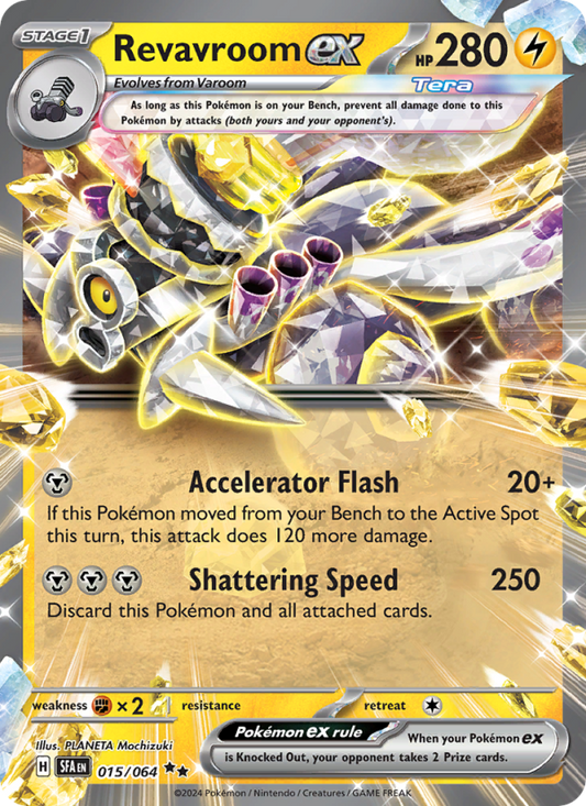 Revavroom ex (015/64) Holographic card image