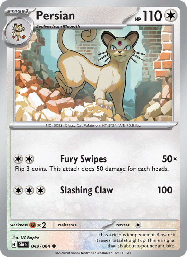 Persian (049/64) Reverse Holo card image
