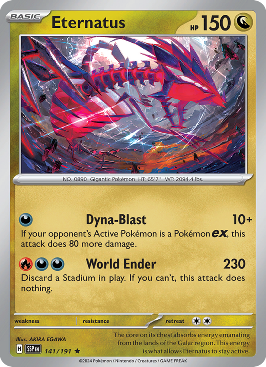 Eternatus (141/191) Reverse Holo card image