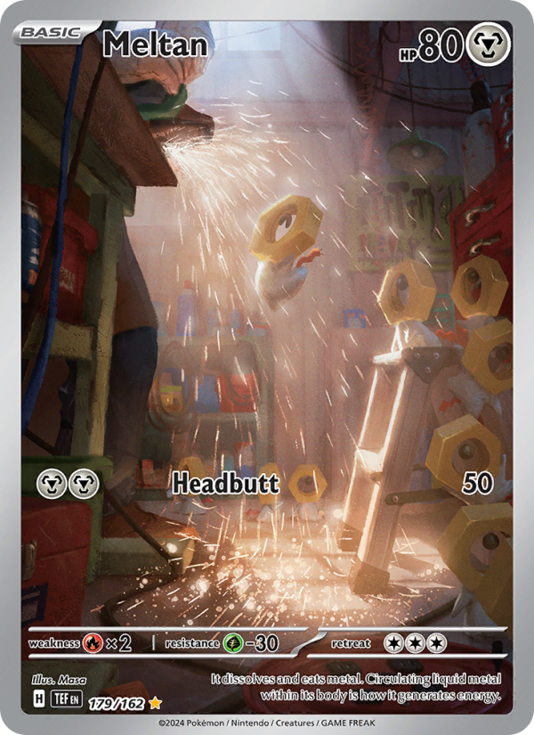 Meltan (179/162) Holographic card image