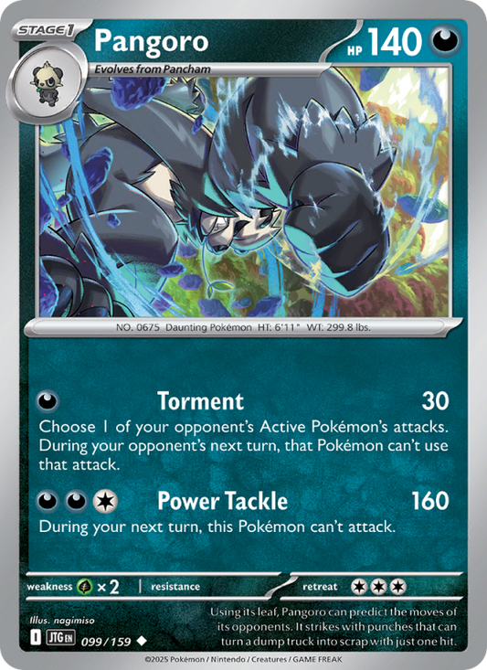 Pangoro (099/159) Reverse Holo card image