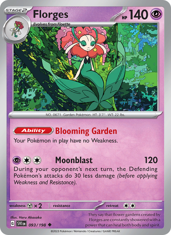 Florges (093/198) Reverse Holo card image