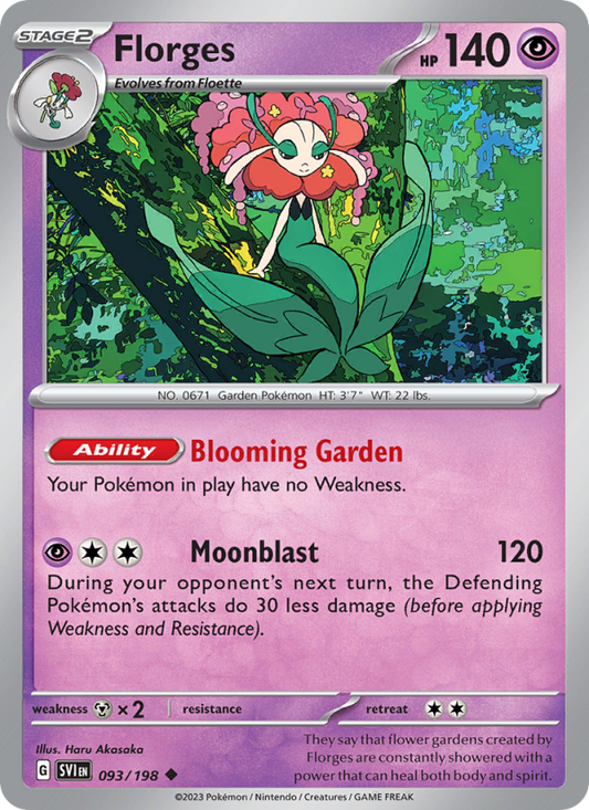 Florges (093/198) Reverse Holo card image