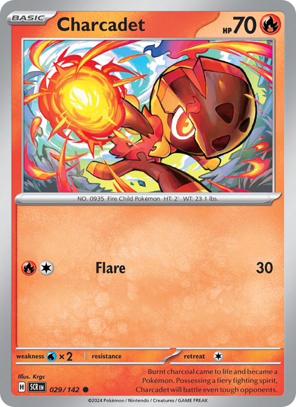 Charcadet (029/142) Reverse Holo card image