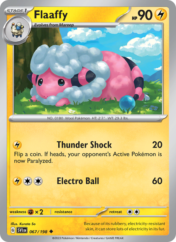 Flaaffy (067/198) Reverse Holo card image