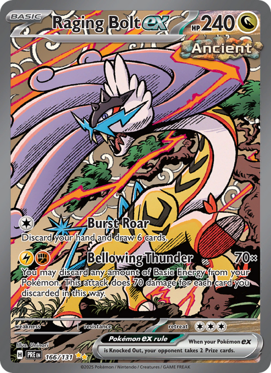 Raging Bolt ex (166/131) Reverse Holo card image