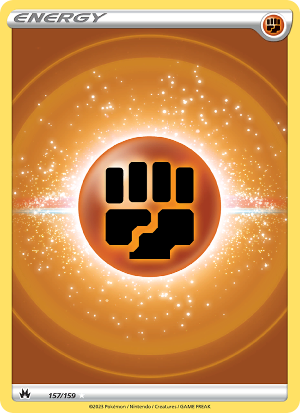 Fighting Energy (157/159) Holographic card image