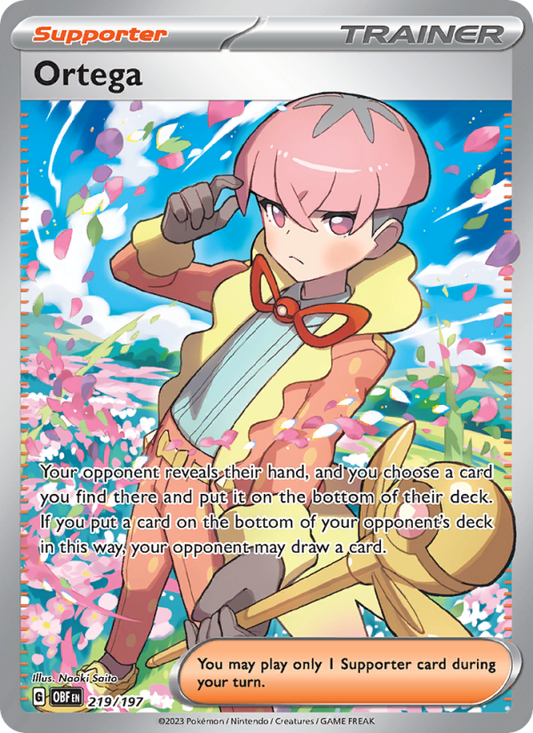Ortega (219/197) Holographic card image