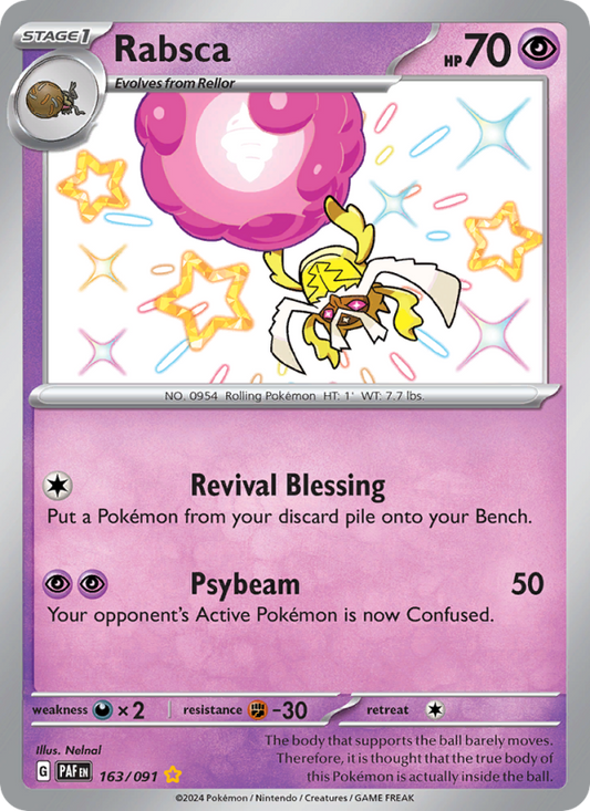 Rabsca (163/91) Holographic card image