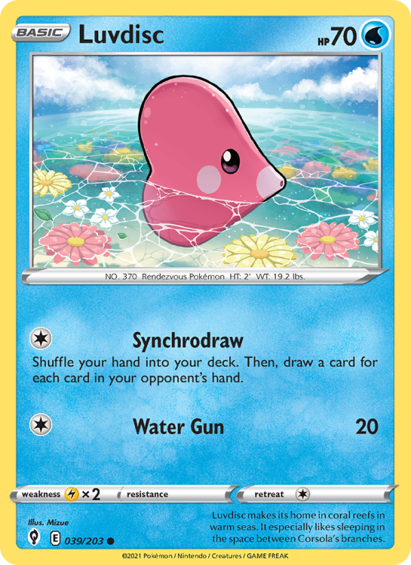 Luvdisc (039/203) Reverse Holo card image