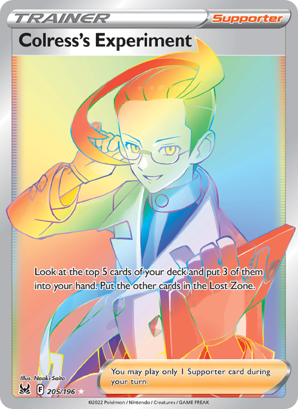 Colress's Experiment (205/196) Holographic card image