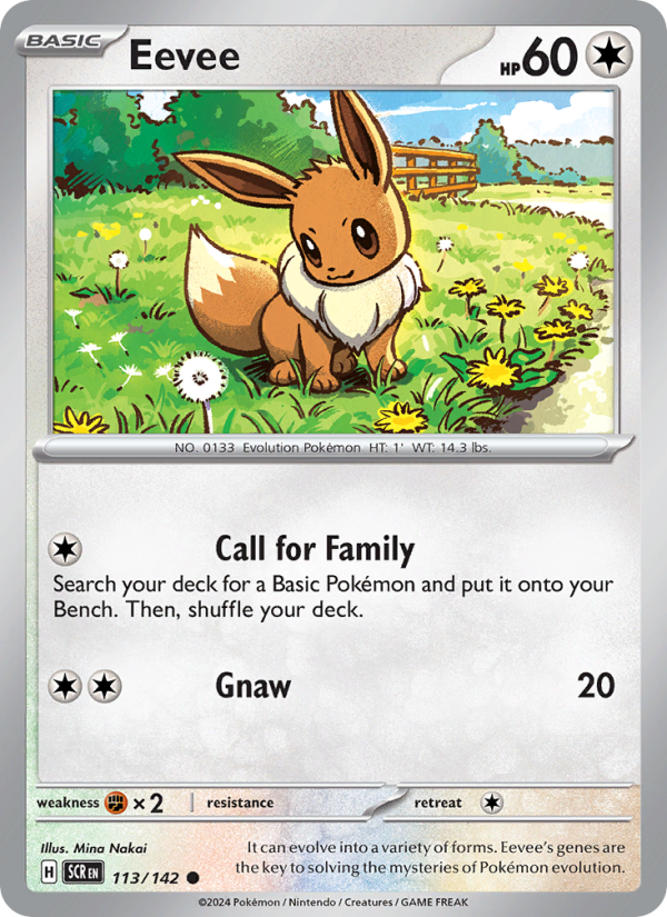 Eevee (113/142) Reverse Holo card image