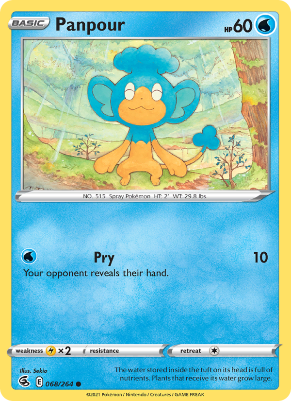 Panpour (068/264) Reverse Holo card image