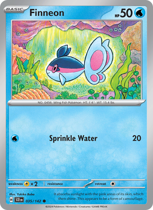 Finneon (035/142) Reverse Holo card image