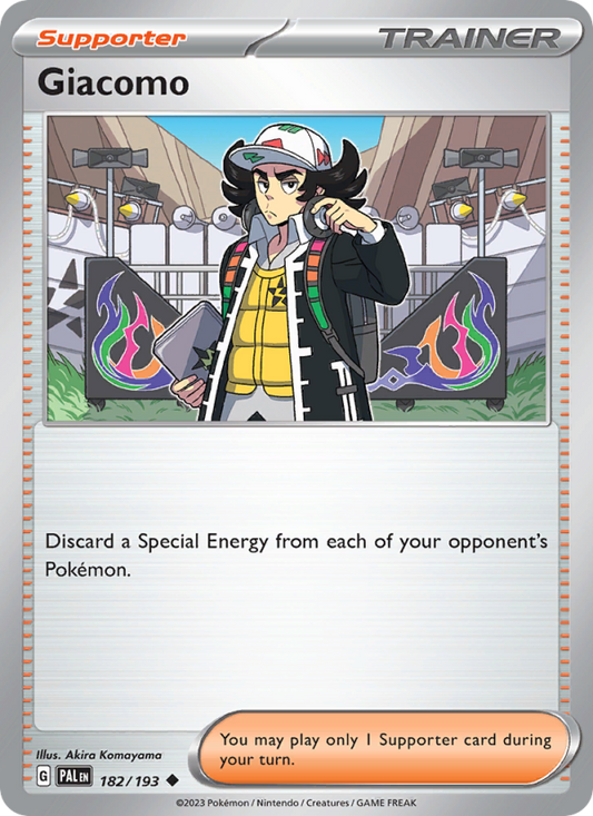 Giacomo (182/193) Reverse Holo card image