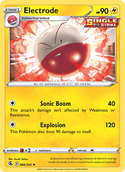Electrode (088/264) Reverse Holo card image