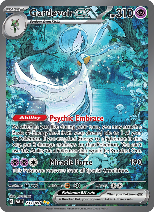 Gardevoir ex (233/91) Holographic card image