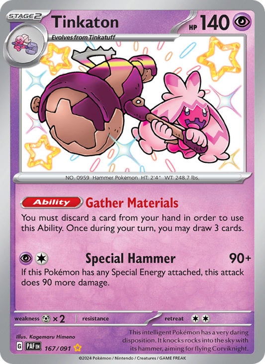 Tinkaton (167/91) Holographic card image