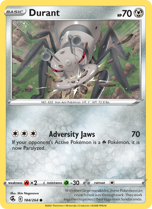 Durant (184/264) Reverse Holo card image