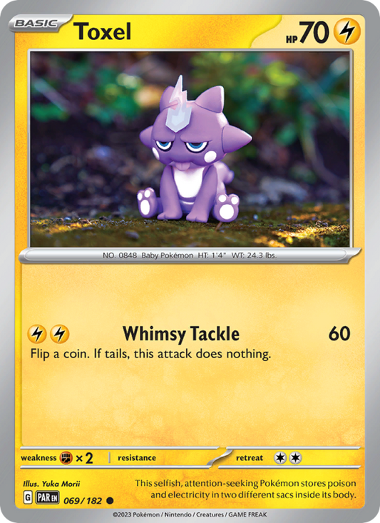 Toxel (069/182) Reverse Holo card image