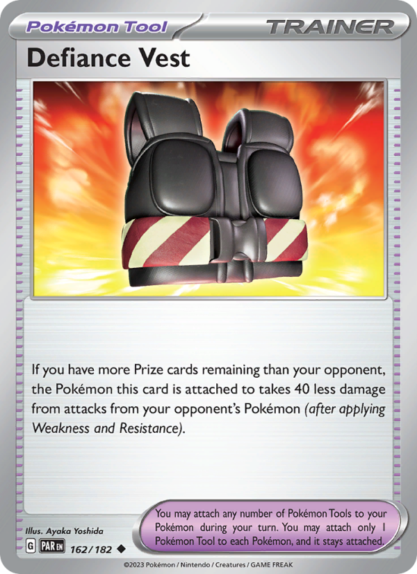 Defiance Vest (162/182) Reverse Holo card image