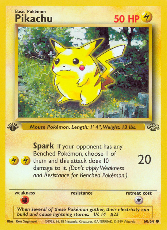 Pikachu (060/64) Promo card image