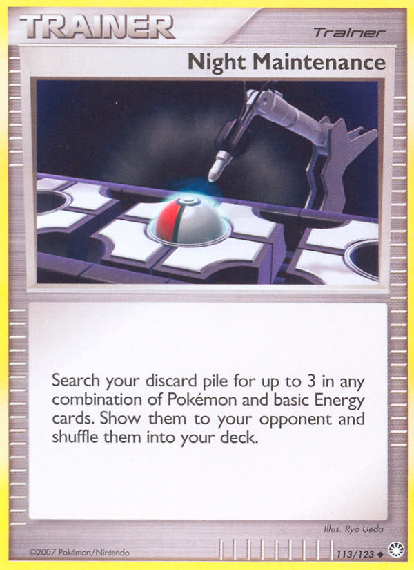Night Maintenance (113/122) Reverse Holo card image