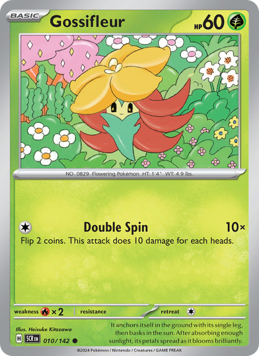 Gossifleur (010/142) Reverse Holo card image