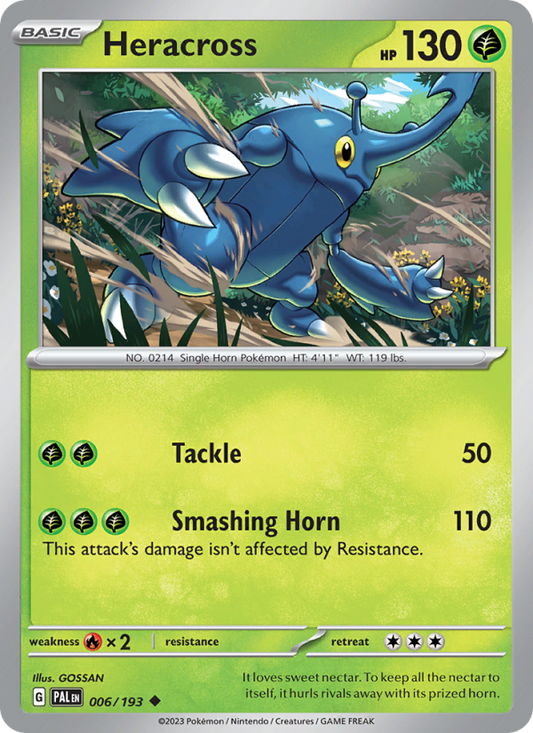 Heracross (006/193) Reverse Holo card image