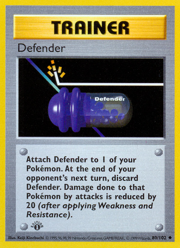 Defender (080/102) Reverse Holo card image