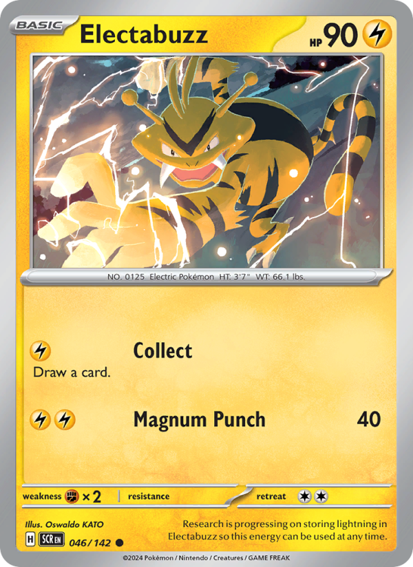 Electabuzz (046/142) Reverse Holo card image