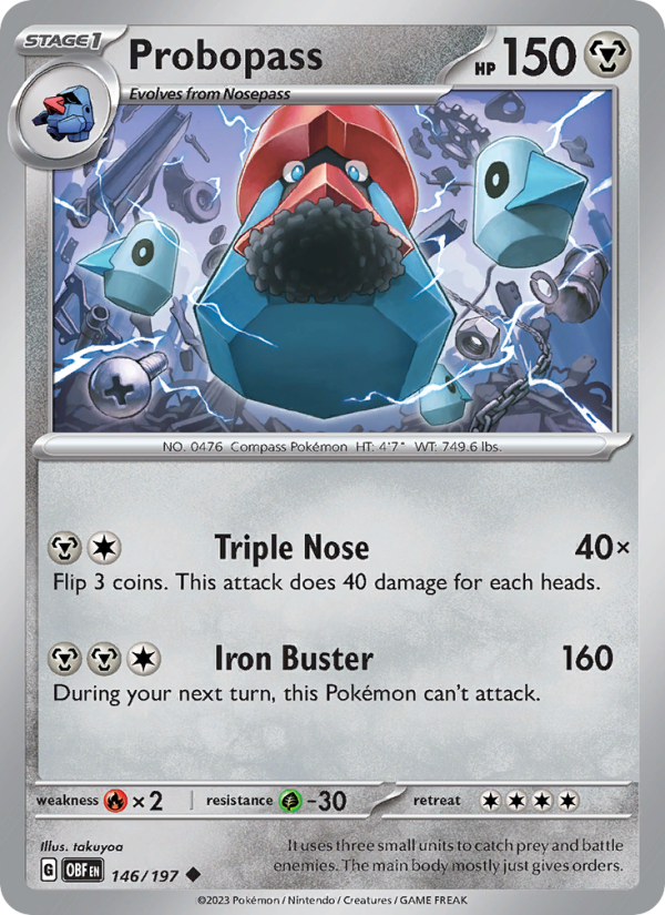 Probopass (146/197) Reverse Holo card image