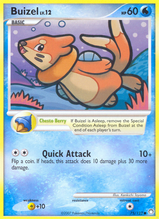 Buizel (075/122) Reverse Holo card image