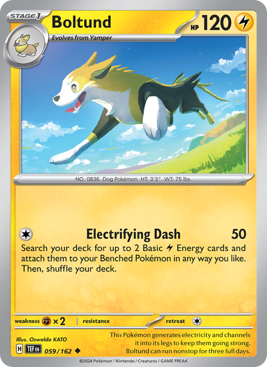 Boltund (059/162) Reverse Holo card image