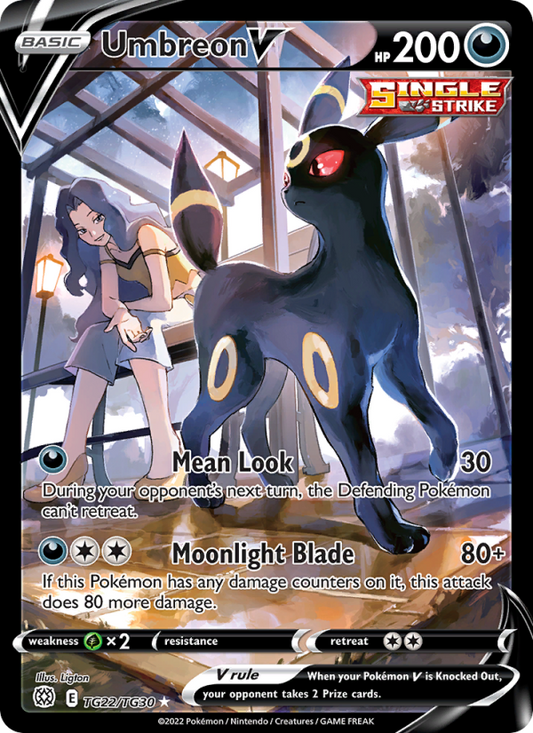 Umbreon V (TG22/172) Holographic card image