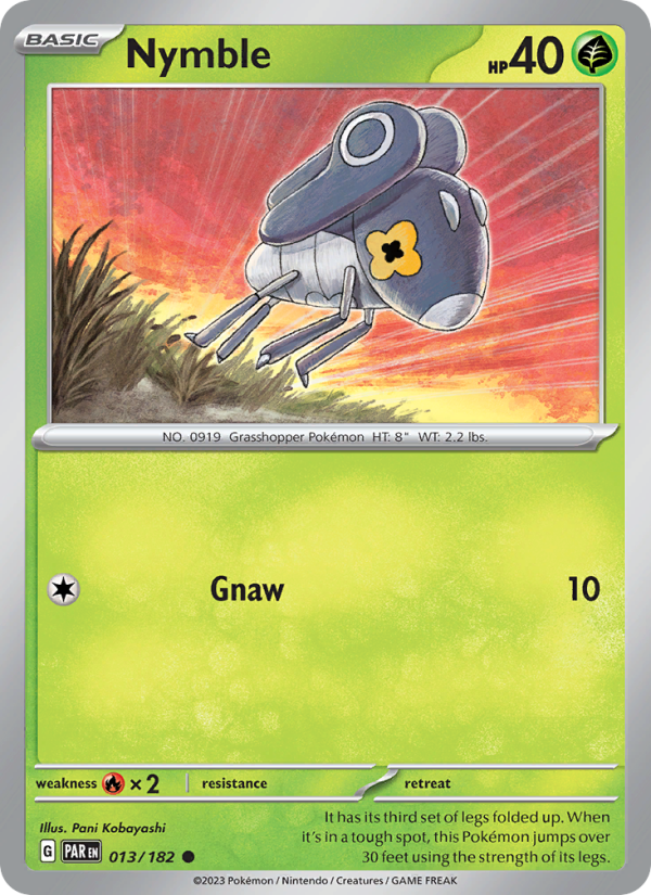 Nymble (013/182) Reverse Holo card image