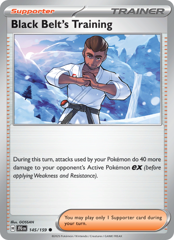 Black Belt's Training (145/159) Reverse Holo card image
