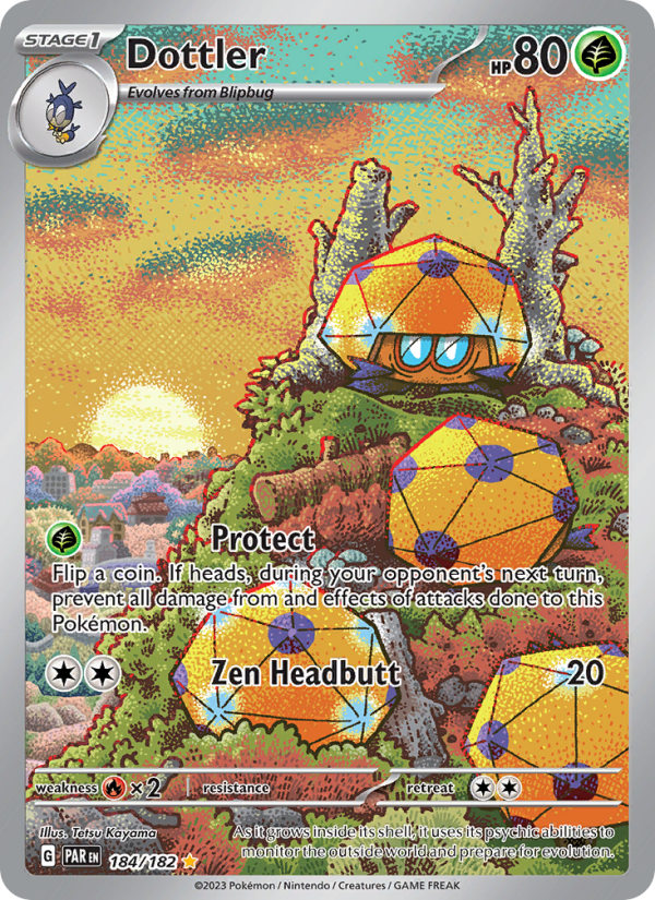 Dottler (184/182) Holographic card image