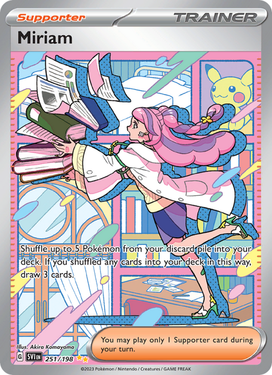 Miriam (251/198) Holographic card image
