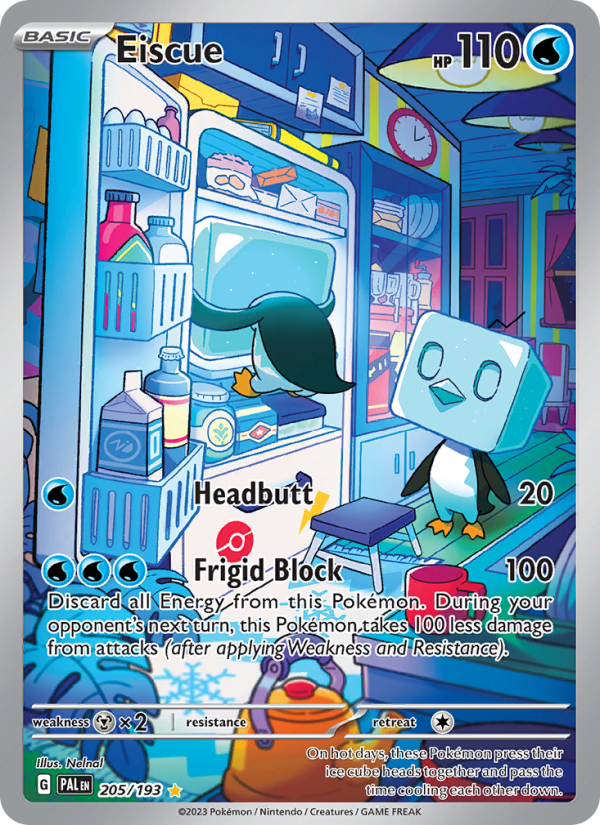 Eiscue (205/193) Holographic card image