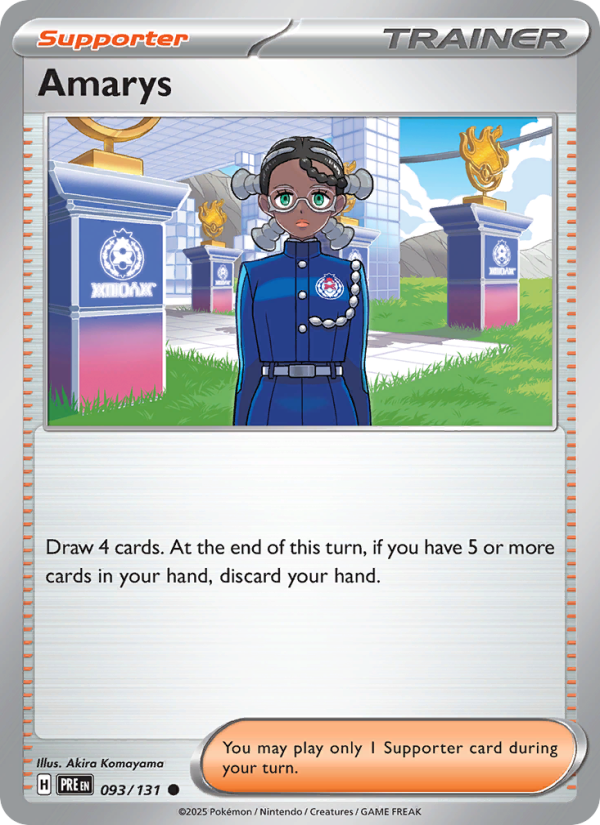 Amarys (093/131) Reverse Holo card image