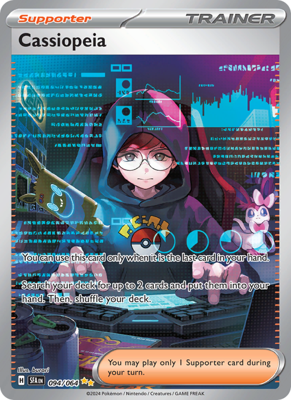 Cassiopeia (094/64) Holographic card image