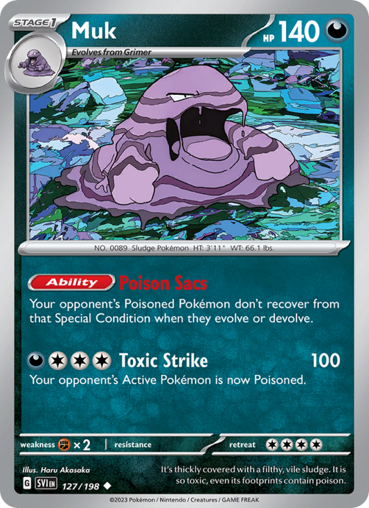 Muk (127/198) Reverse Holo card image