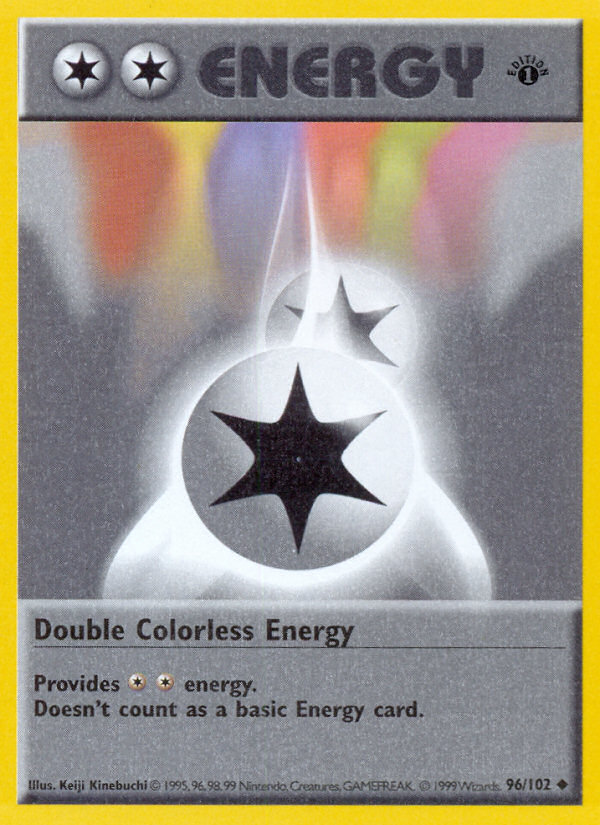 Double Colorless Energy (096/102) Reverse Holo card image