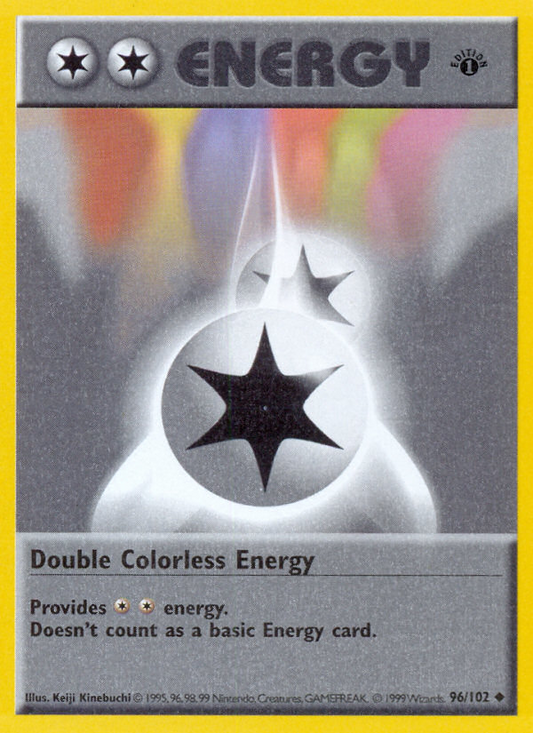 Double Colorless Energy (096/102) Reverse Holo card image