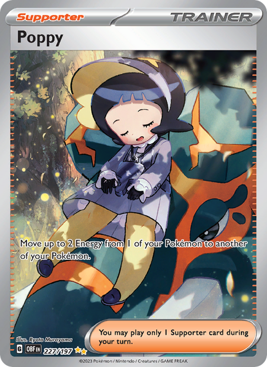 Poppy (227/197) Holographic card image