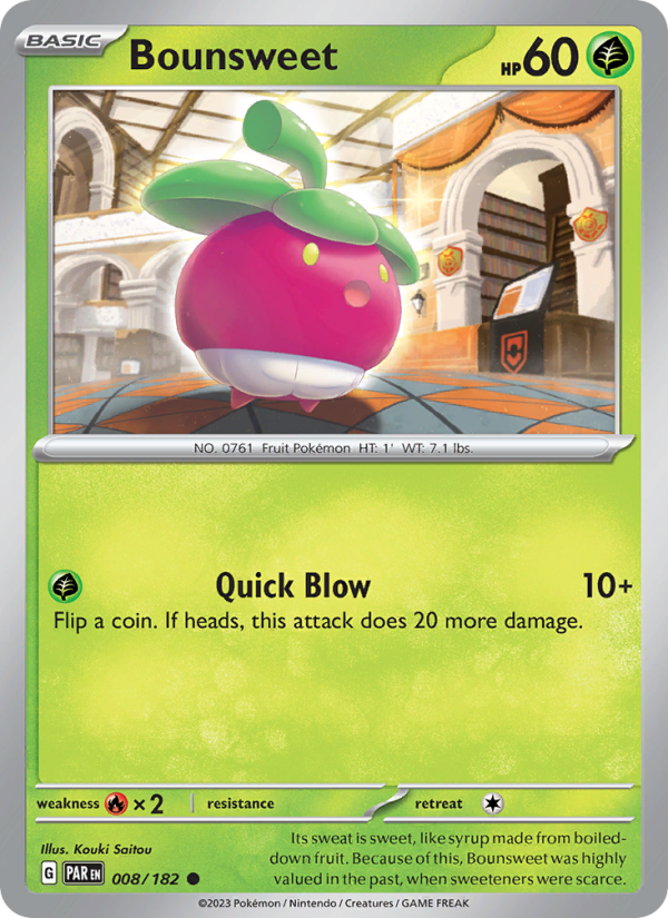 Bounsweet (008/182) Reverse Holo card image