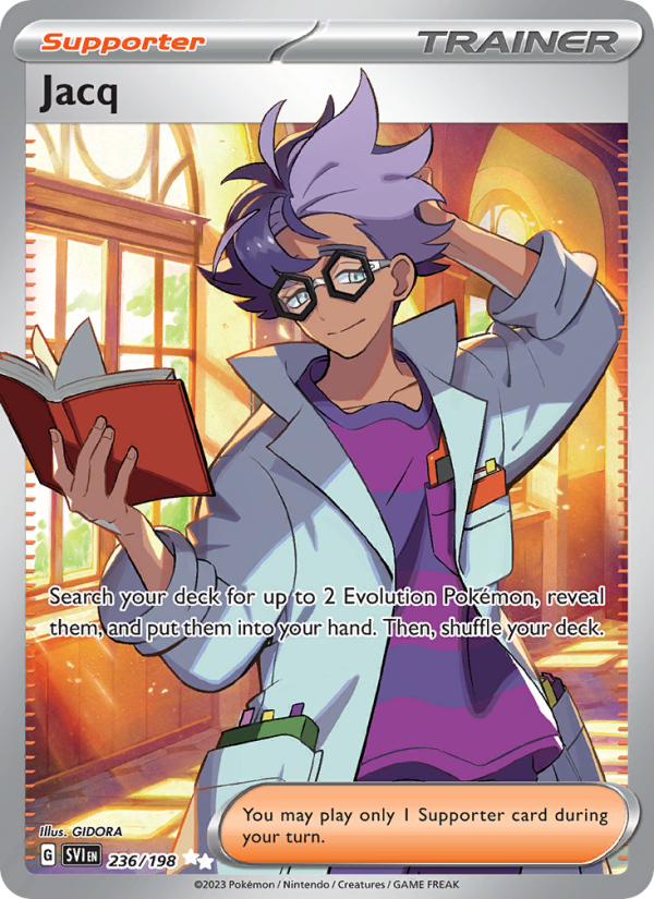 Jacq (236/198) Holographic card image
