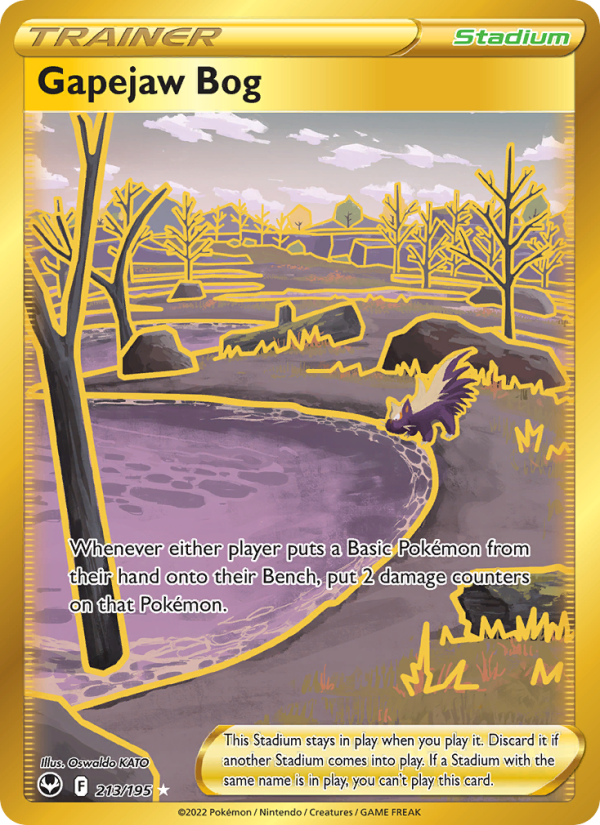 Gapejaw Bog (213/195) Holographic card image