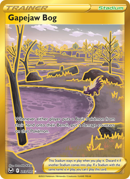 Gapejaw Bog (213/195) Holographic card image